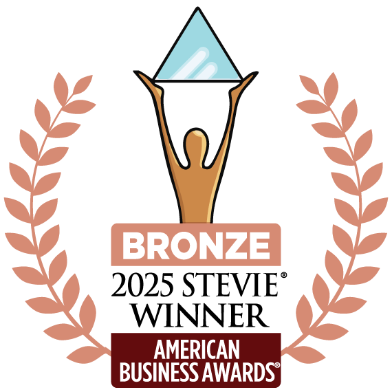 Stevie award bronze winner Stevie award bronze winner